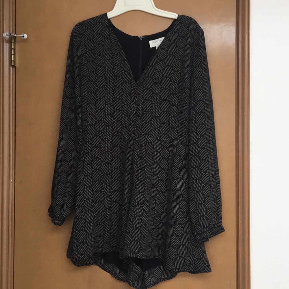 Patterned Romper - image 1